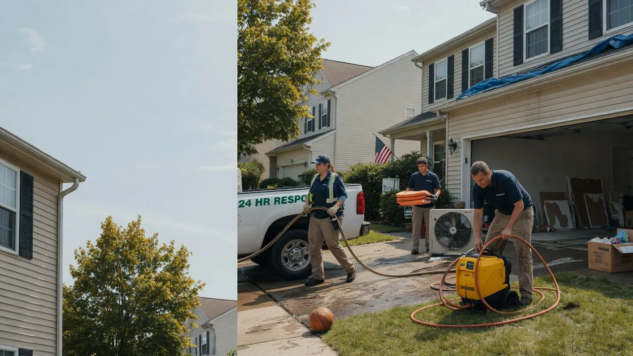 Emergency Water Damage Restoration in Morgantown, PA near me